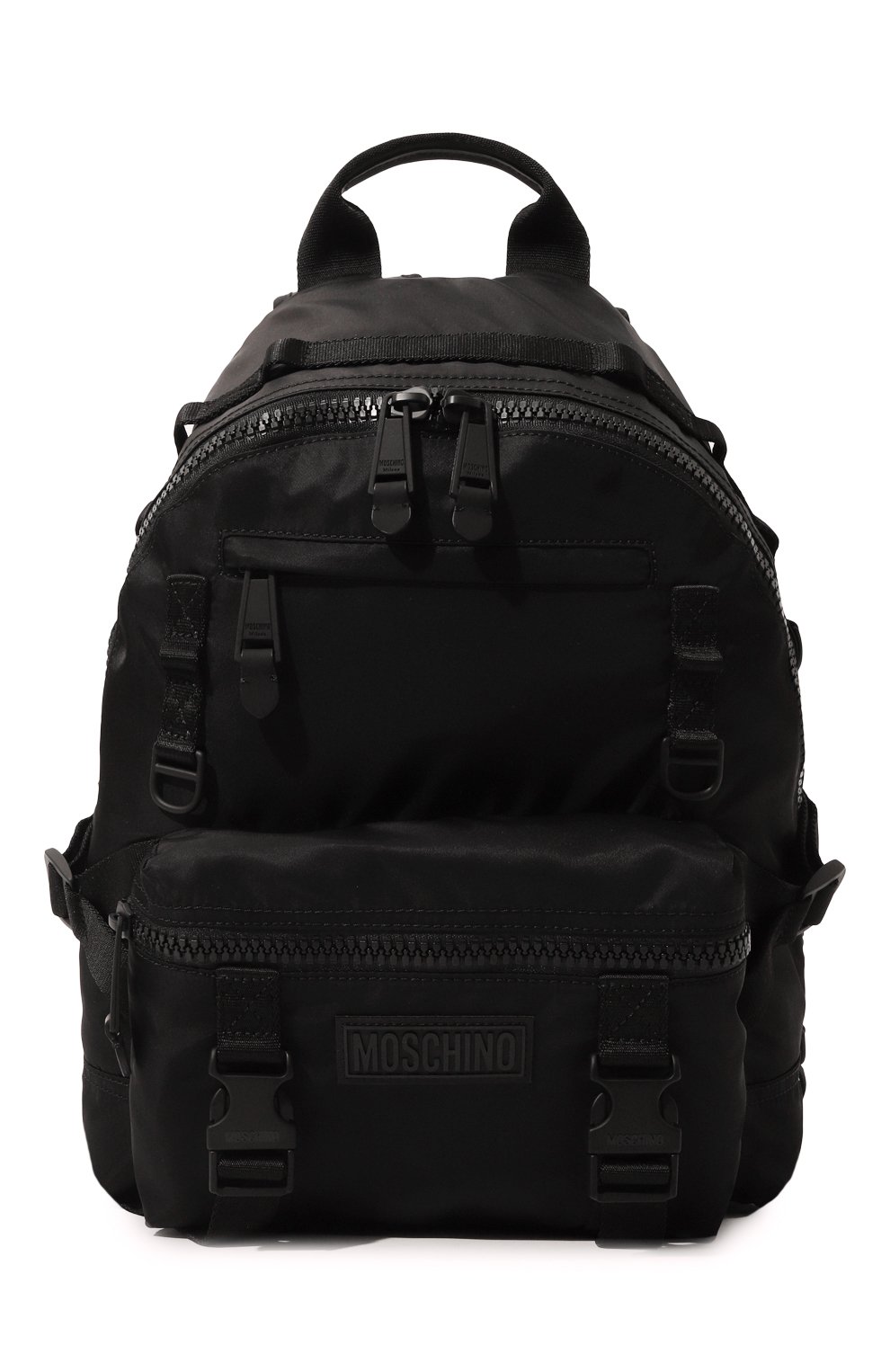 Рюкзак MOSCHINO черного цвета по цене 132500 руб., арт. A7621/8228, фото 1 Рюкзак MOSCHINO, арт. A7621/8228, фото 1