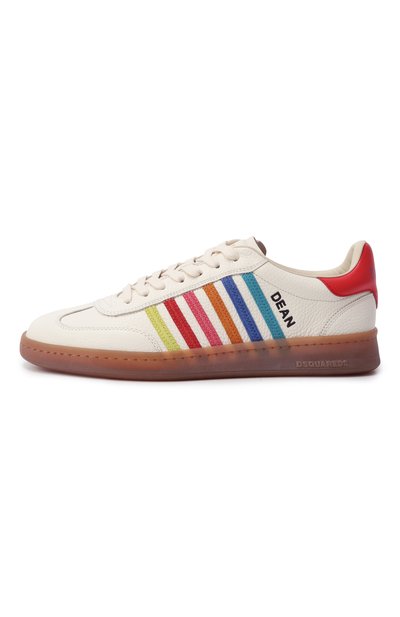 Кожаные кеды boxer DSQUARED2, арт. SNM0439, фото 4