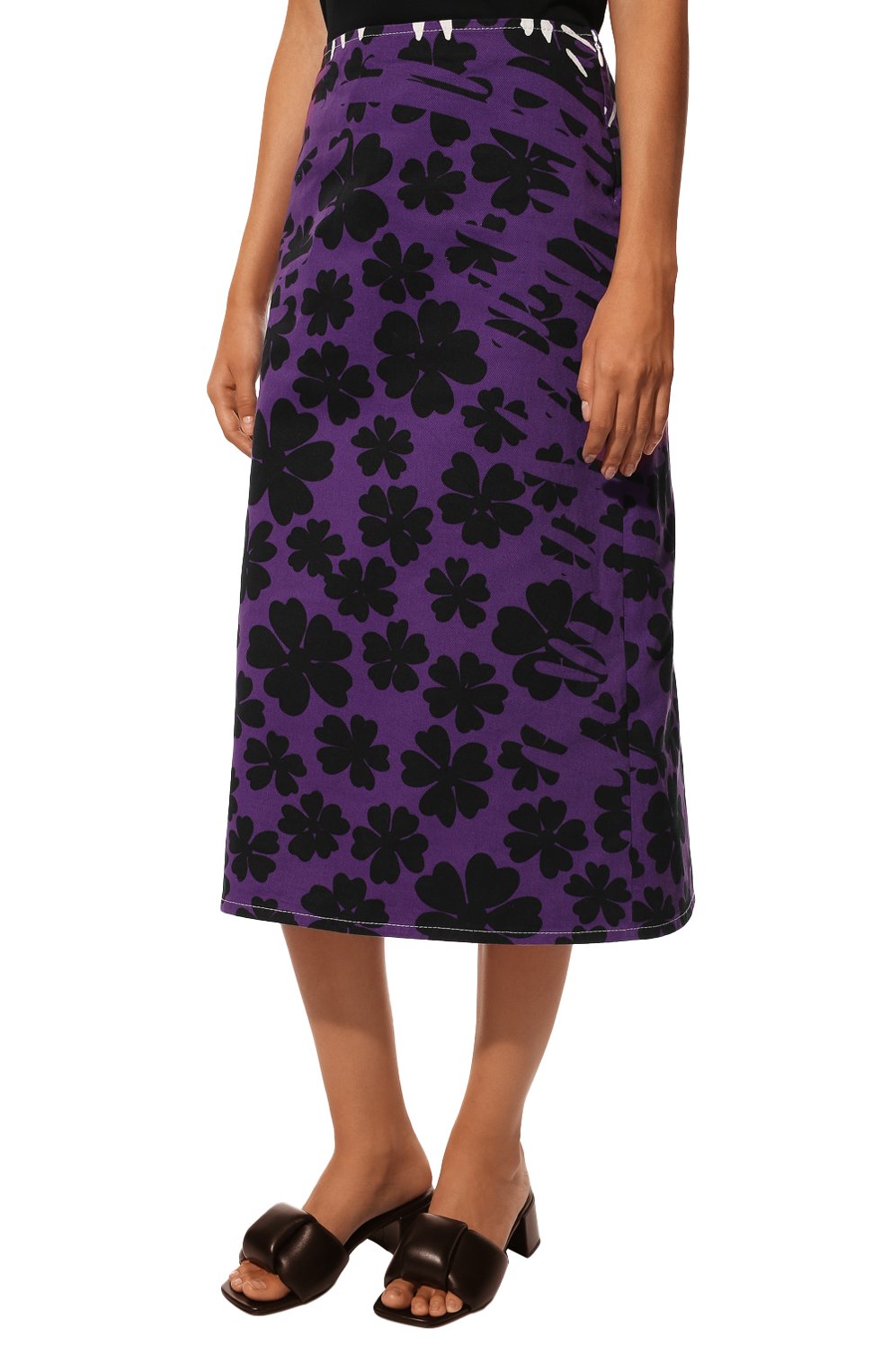 Джинсовая юбка MIU MIU, арт. MG1757-10MG-F0CFW, фото 3