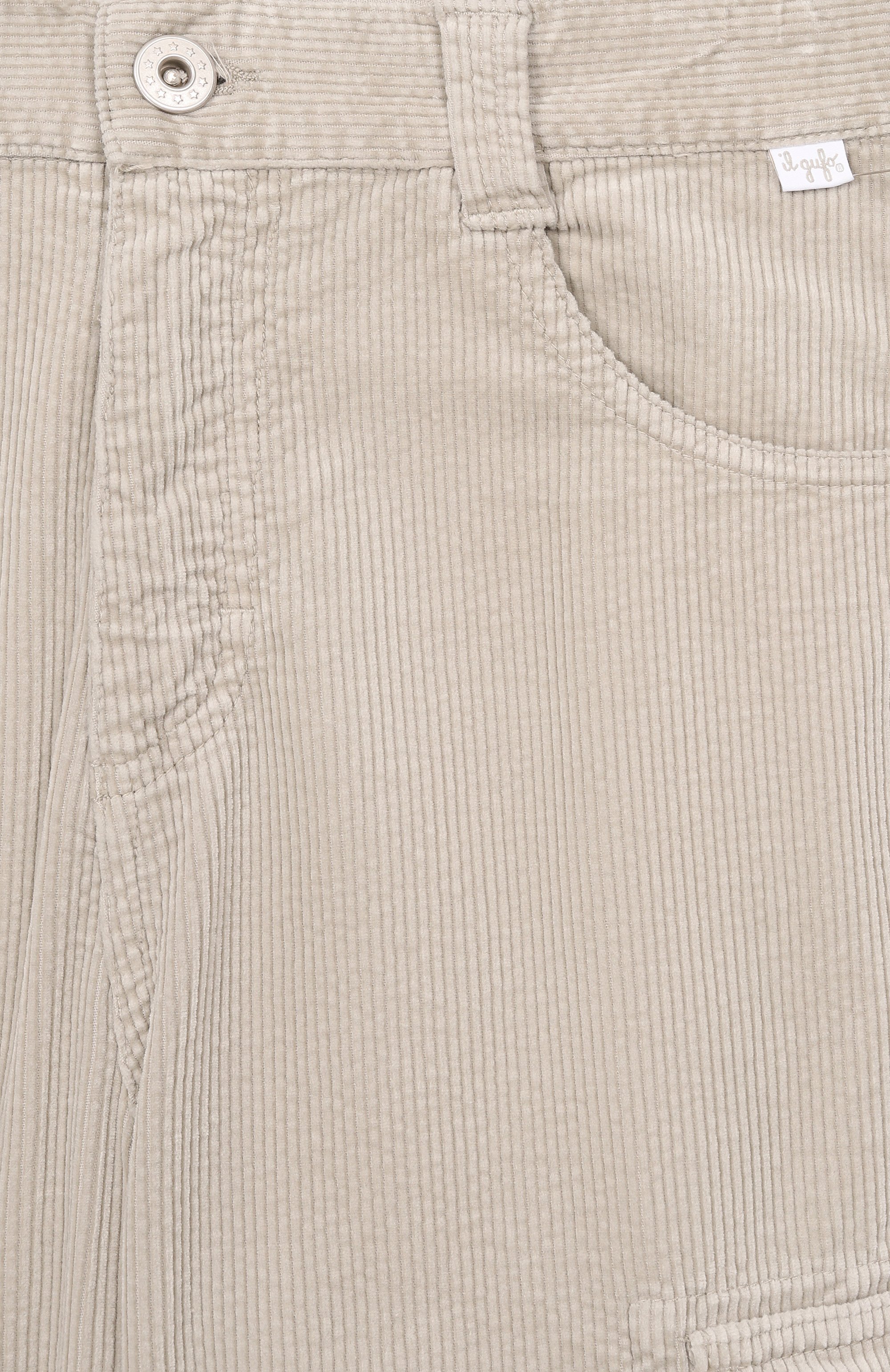 Вельветовые брюки-карго IL GUFO, арт. A25GPL0018V6021, фото 3