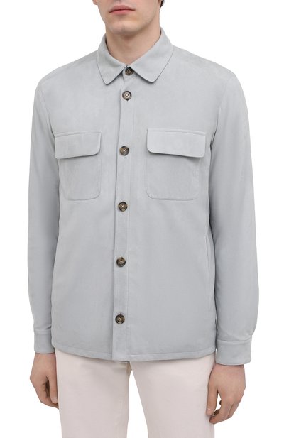 Замшевая куртка-рубашка LORO PIANA, арт. FAL6174, фото 3