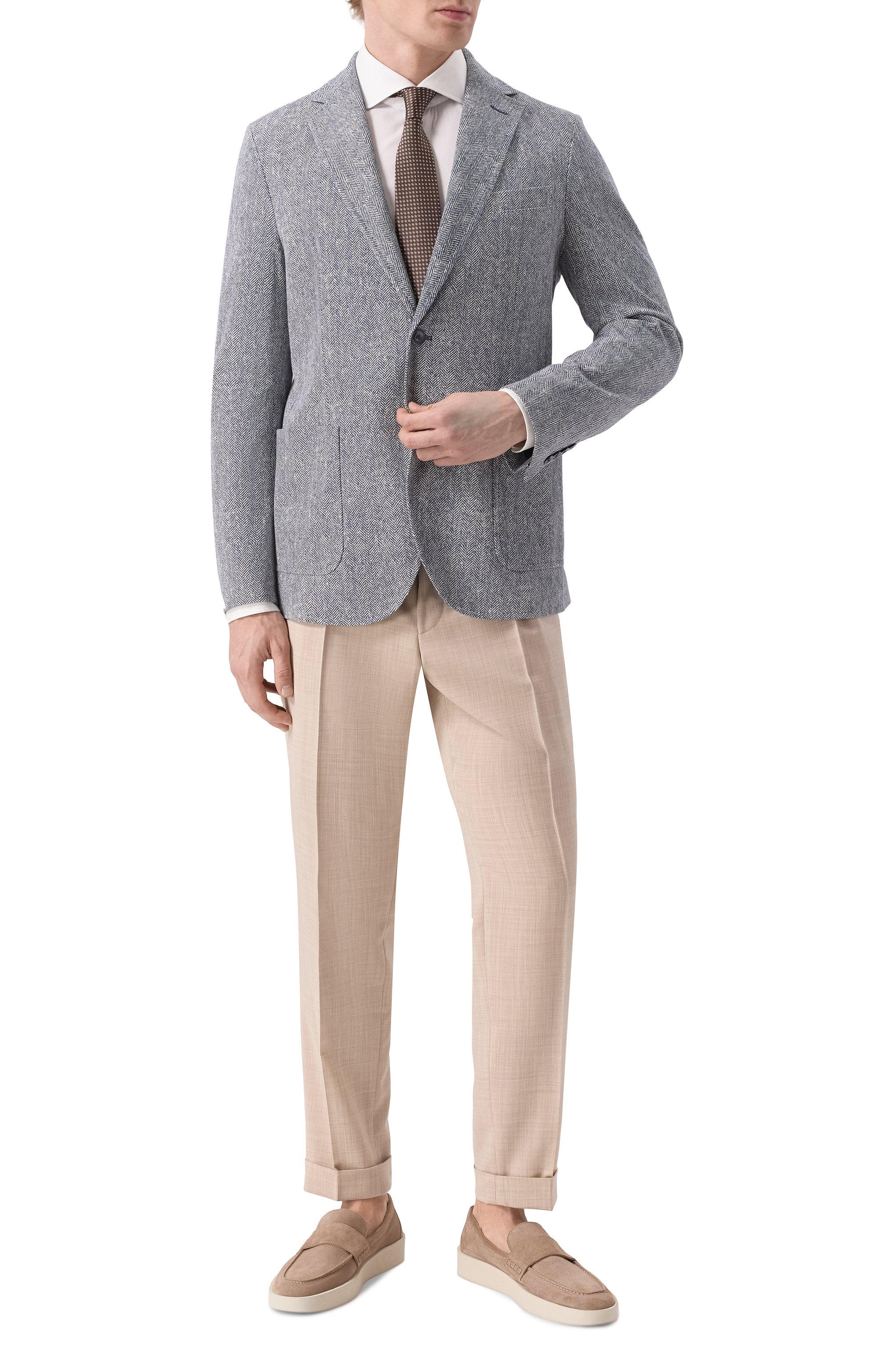 Хлопковый пиджак CIRCOLO 1901, арт. CN4800, фото 2