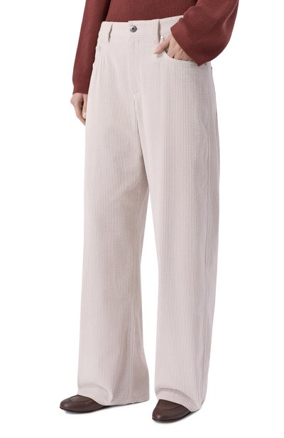 Вельветовые брюки BRUNELLO CUCINELLI, арт. MB144P9111, фото 3