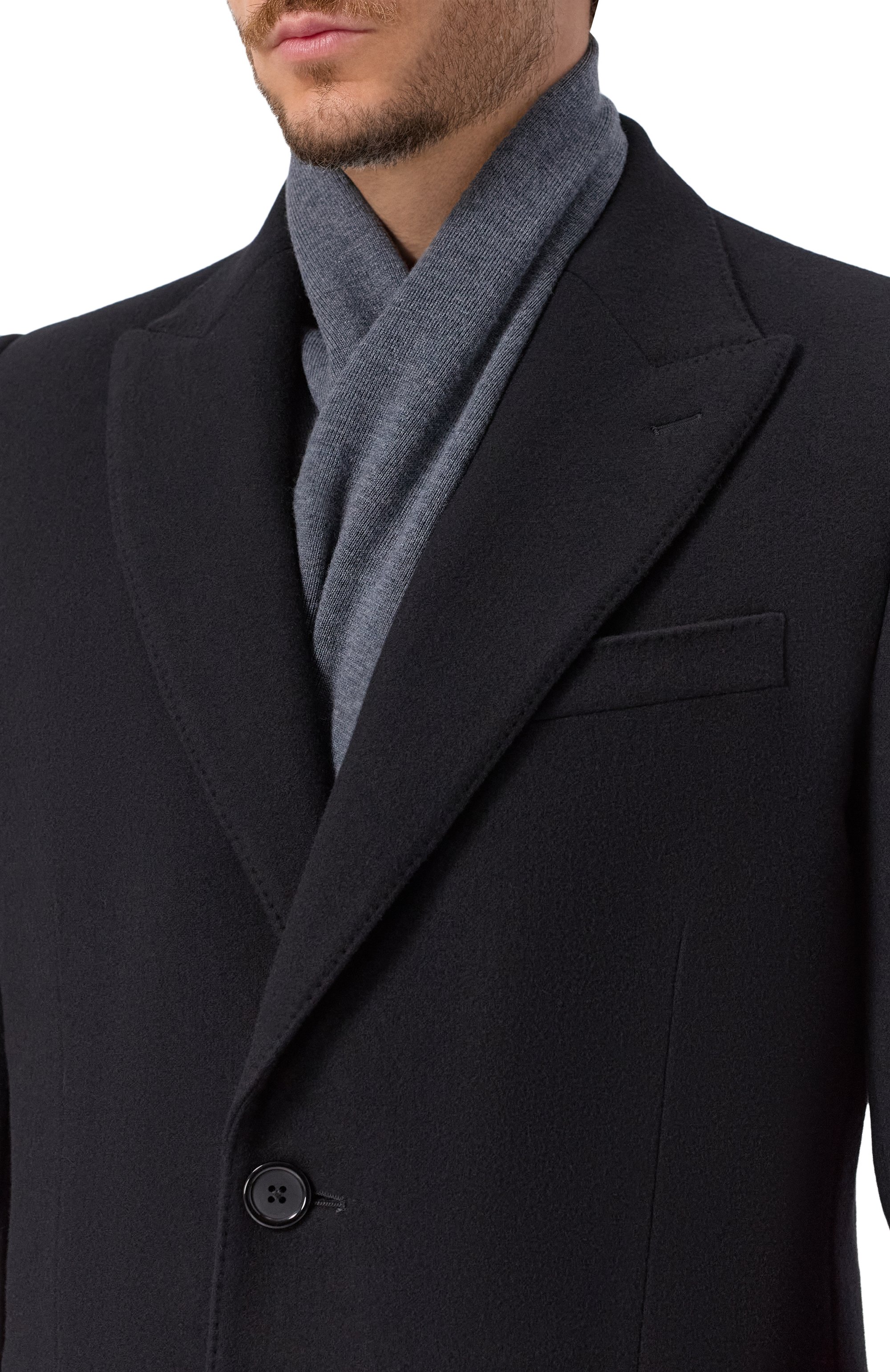 Шерстяной шарф EMPORIO ARMANI, арт. EM003713/AF18241, фото 2