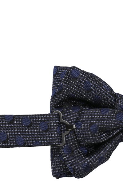 Шелковый галстук-бабочка TOM FORD синего цвета по цене 24250 руб., арт. 3TF48/4CH, фото 3 Шелковый галстук-бабочка TOM FORD, арт. 3TF48/4CH, фото 3