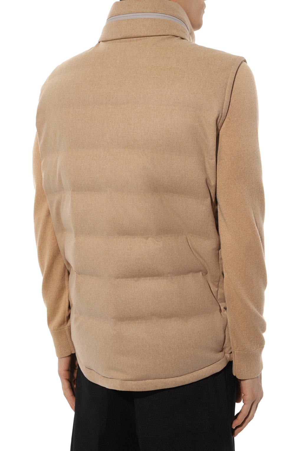 Пуховый жилет BRUNELLO CUCINELLI, арт. MM4631940, фото 4