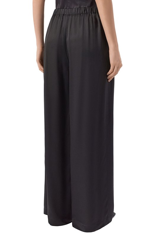 Шелковые брюки Carine Gilson SD0574-E Чёрный  SD0574-E Фото 4