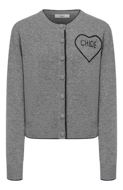 Женский кардиган из шерсти и кашемира CHLOÉ, арт. CH26SMC08710