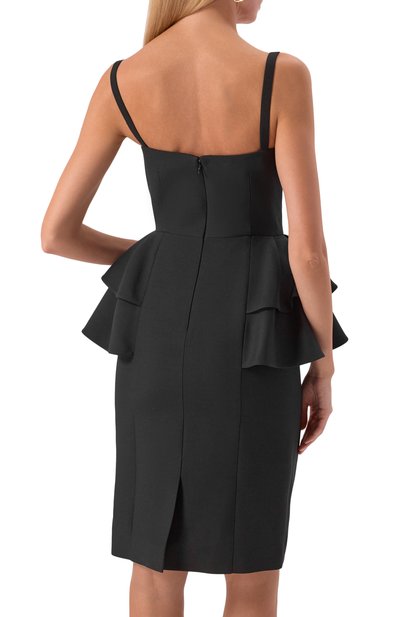 Платье из шерсти и шелка VALENTINO, арт. 7B3VAG45/1CF, фото 4