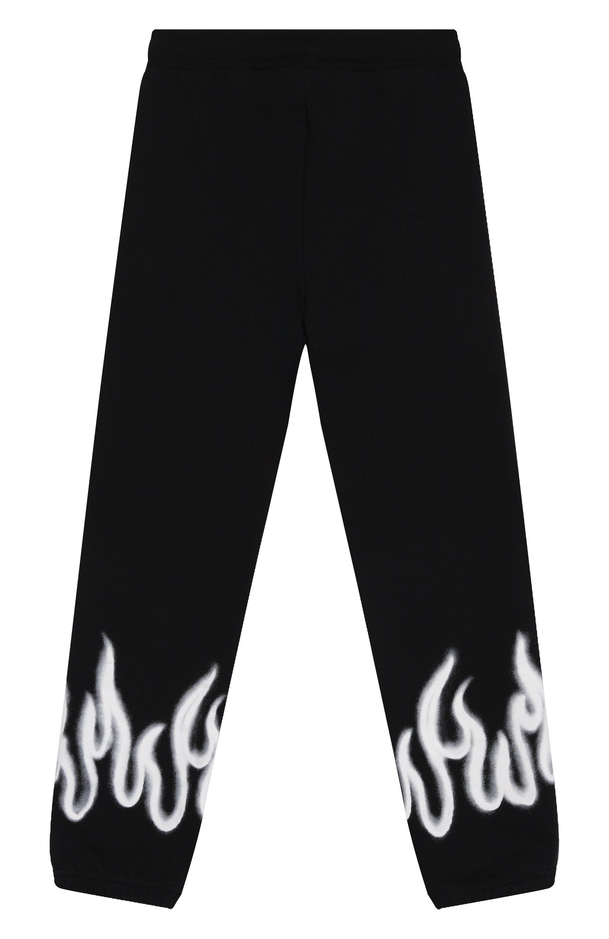 Хлопковые джоггеры VISION OF SUPER черного цвета по цене 9950 руб., арт. VSK00551, фото 2 Хлопковые джоггеры VISION OF SUPER, арт. VSK00551, фото 2