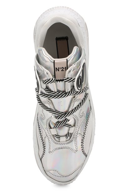 Кожаные кроссовки N21, арт. 00119FWS00780080, фото 5