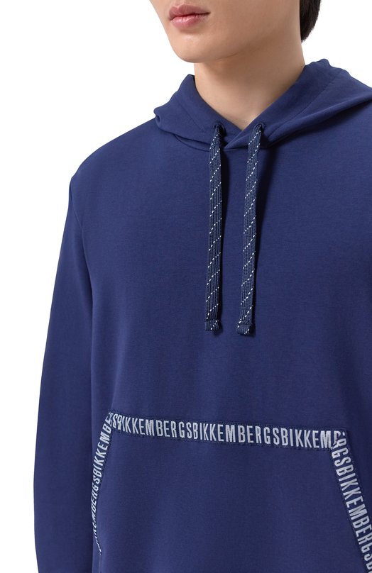 Хлопковый спортивный костюм Dirk Bikkembergs BMF1722 Синий  BMF1722 Фото 6