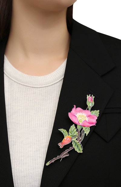 Брошь шиповник РУССКИЕ САМОЦВЕТЫ, арт. 41503, фото 2