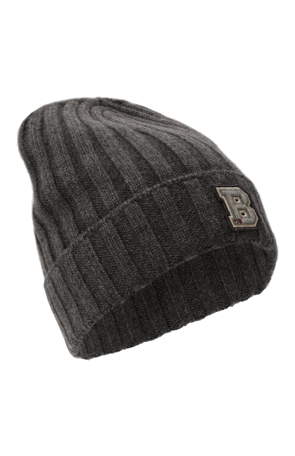 Кашемировая шапка BRUNELLO CUCINELLI темно-серого цвета по цене 24200 руб., арт. B22M90008C, фото 1 Кашемировая шапка BRUNELLO CUCINELLI, арт. B22M90008C, фото 1