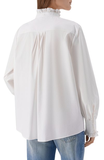 Хлопковая рубашка VALENTINO, арт. 7B3AB7R5/5A6, фото 4