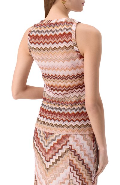 Топ из вискозы MISSONI, арт. DS25SK0T/BR00ZV, фото 4
