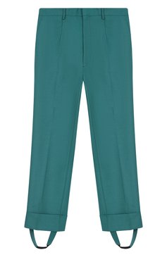 Шерстяные брюки PRADA, арт. UP0122-1FYY-F0491-202, фото 1