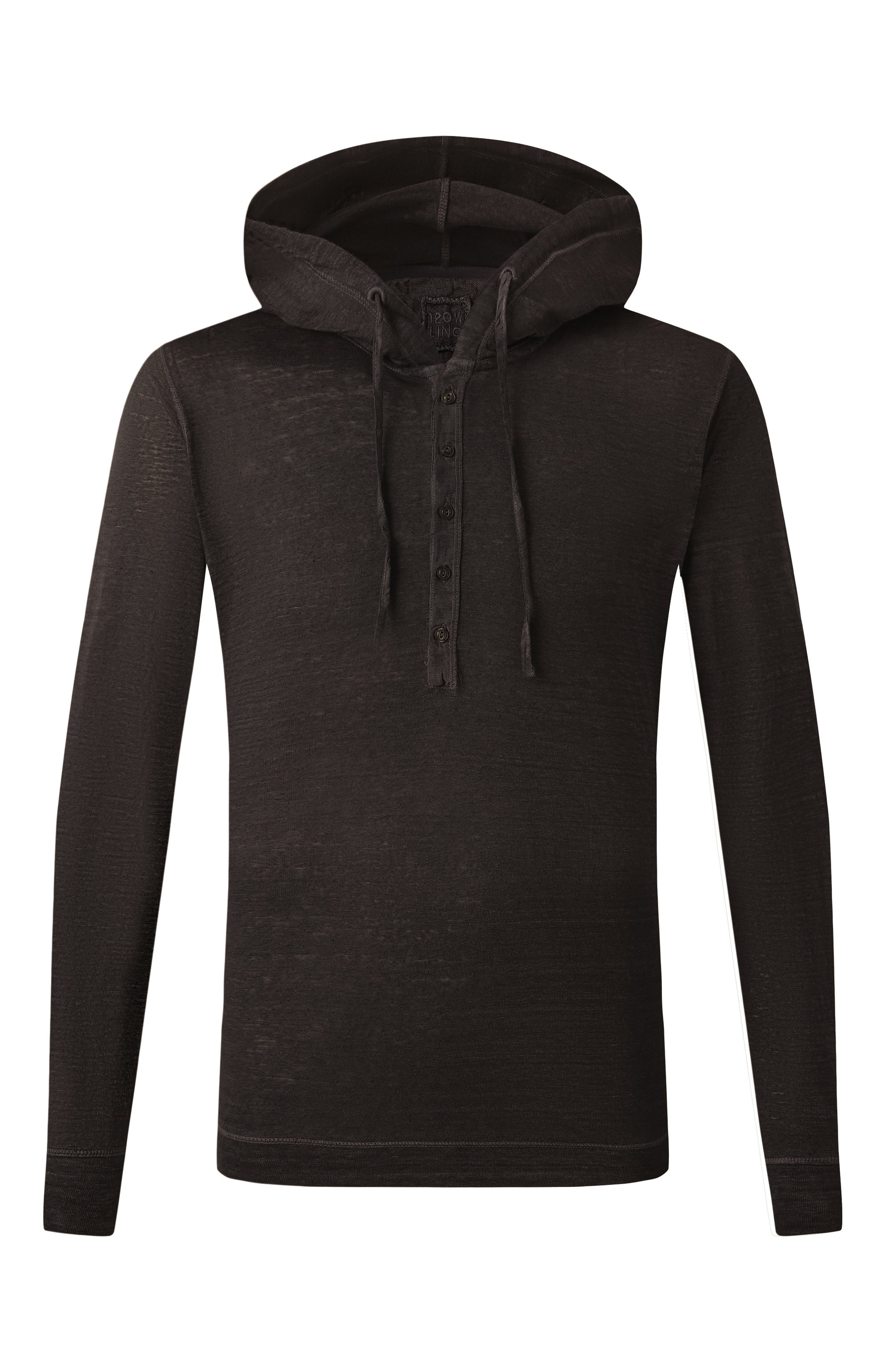 Льняной лонгслив-хенли 120% LINO, арт. 32ALIM7553/E908/S00, фото 1