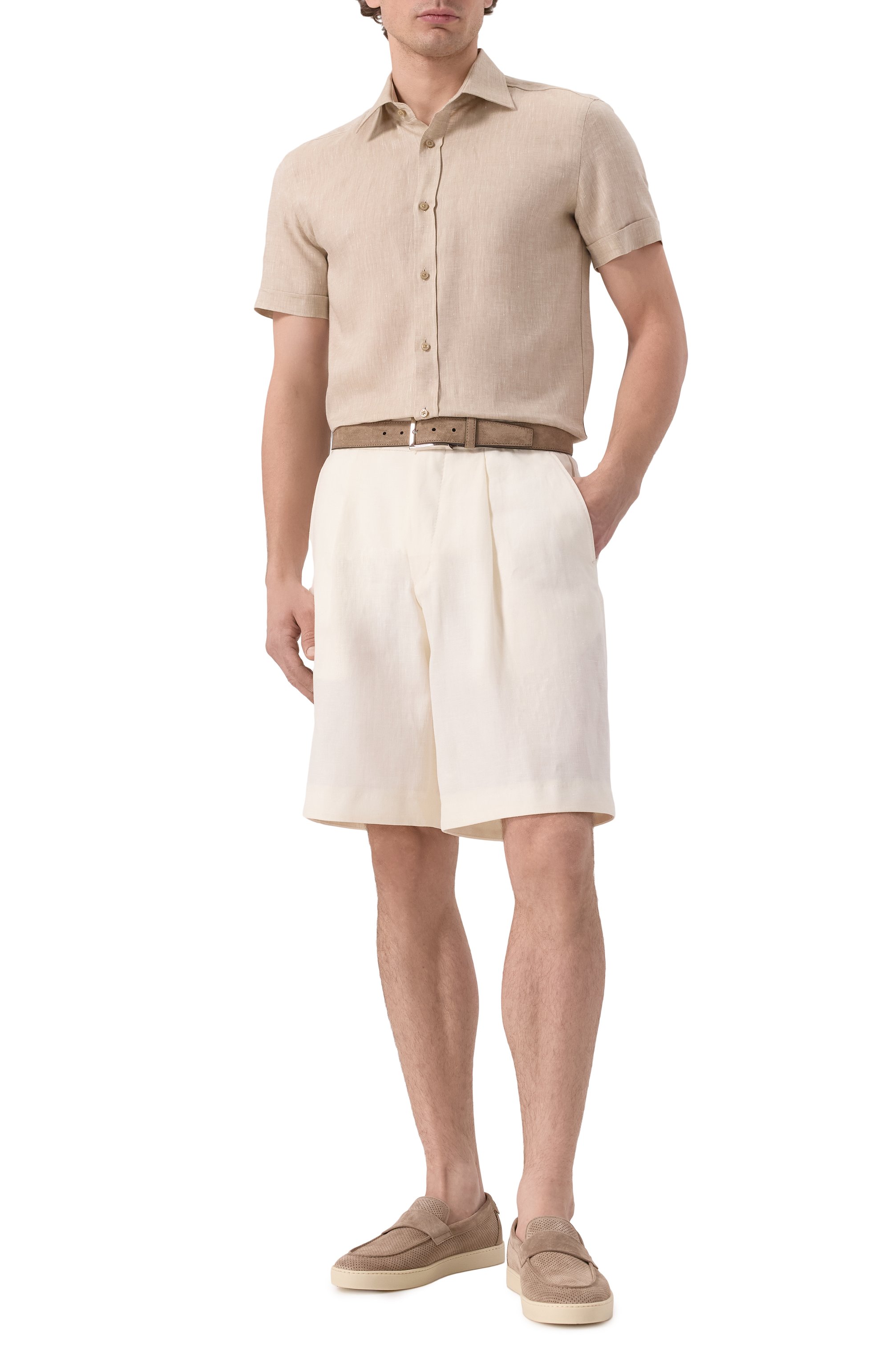 Льняная рубашка BOSS, арт. 50540084, фото 2