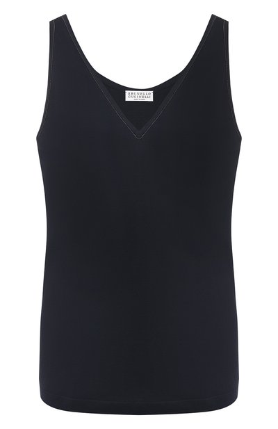 Женский хлопковый топ BRUNELLO CUCINELLI, арт. M0045B0332