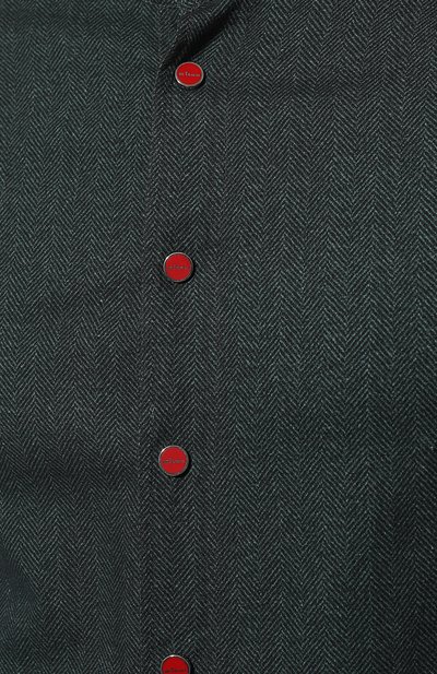 Хлопковая рубашка KITON, арт. UMCMARH0908606, фото 5