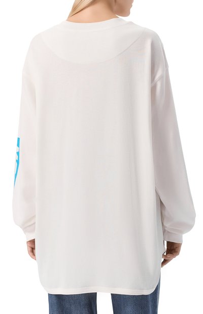 Хлопковый лонгслив REPLAY, арт. W3450 .000.23792P, фото 4