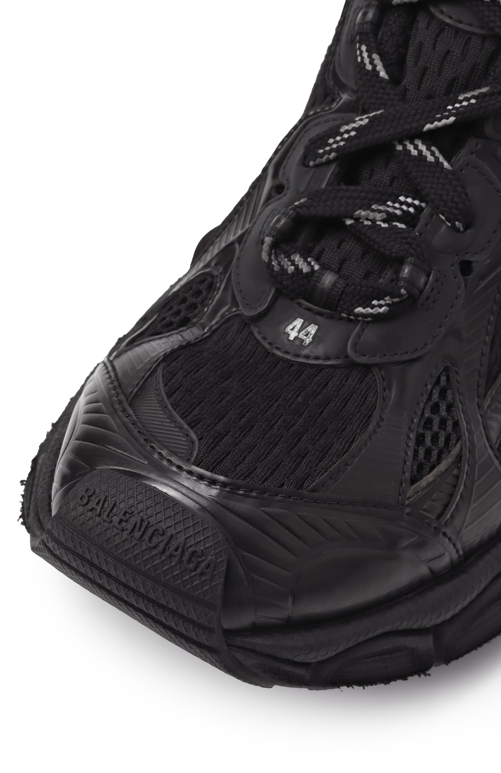 Комбинированные кроссовки 3xl BALENCIAGA черного цвета по цене 123500 руб., арт. 734734/W3XL1, фото 7 Комбинированные кроссовки 3xl BALENCIAGA, арт. 734734/W3XL1, фото 7