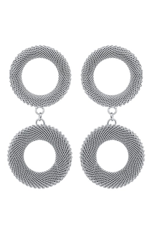 Серьги Crystalline Jewellery 371WS Серебряный 371WS