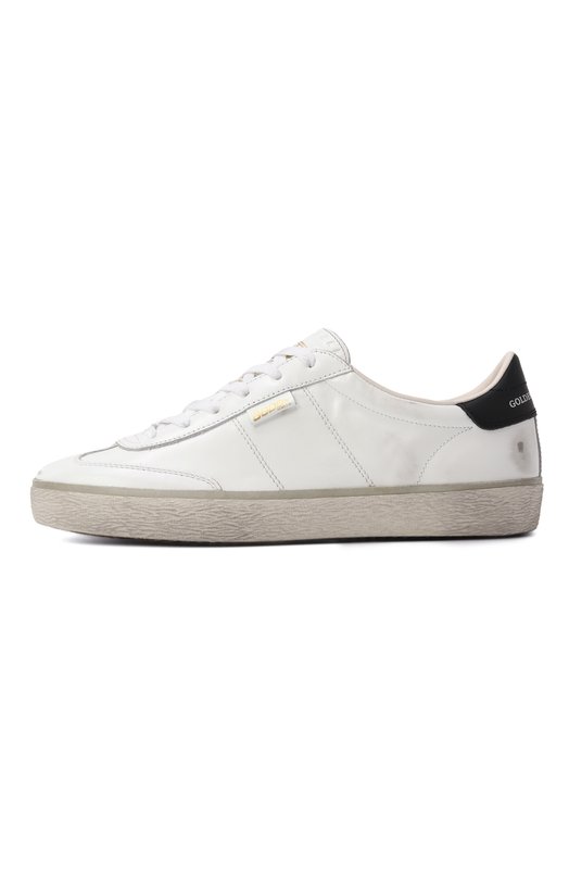 Кожаные кеды Soul Star Golden Goose Deluxe Brand GWF00464.F006932 Белый  GWF00464.F006932 Фото 4