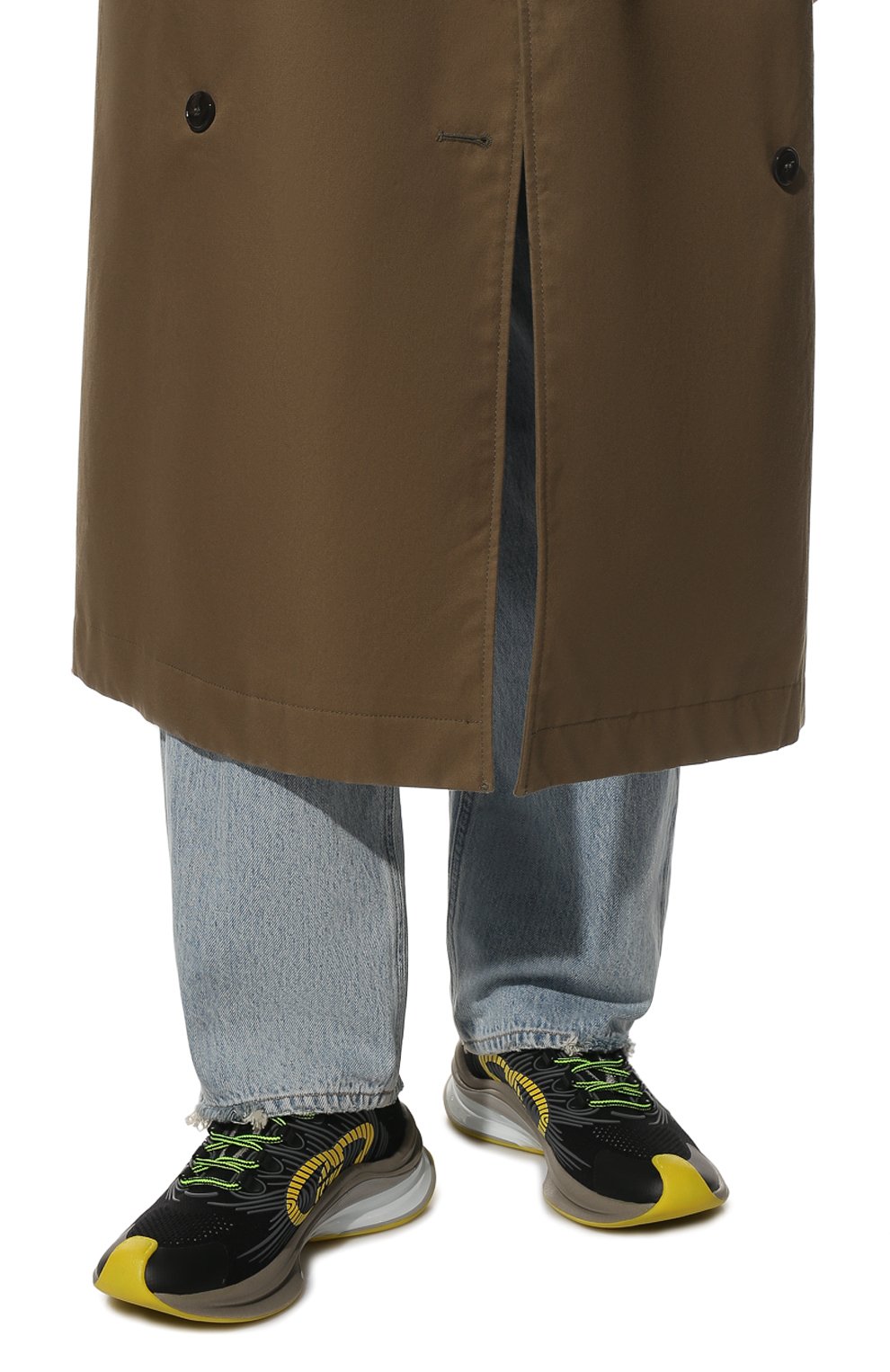 Текстильные кроссовки gucci run GUCCI, арт. 680939/USM10, фото 3