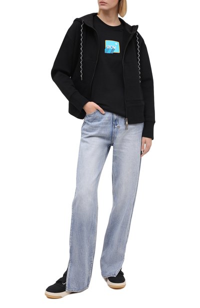 Хлопковая толстовка MONCLER, арт. F2-093-8G731-00-V8144, фото 2