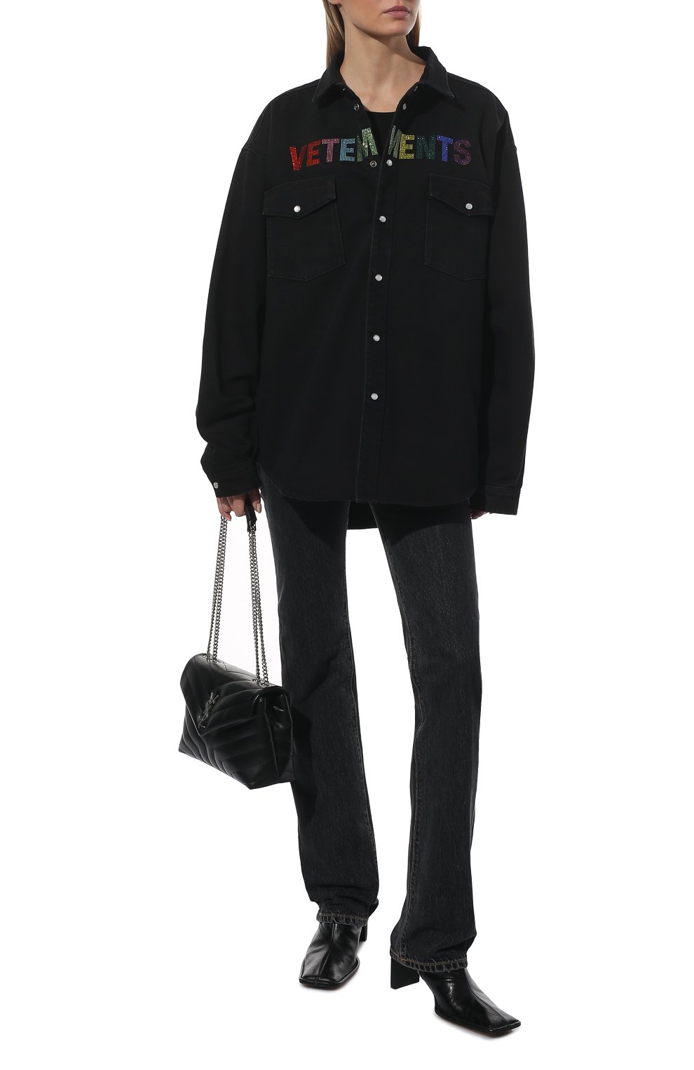 Джинсовая рубашка VETEMENTS, арт. UE52SH940B 2801/W, фото 2