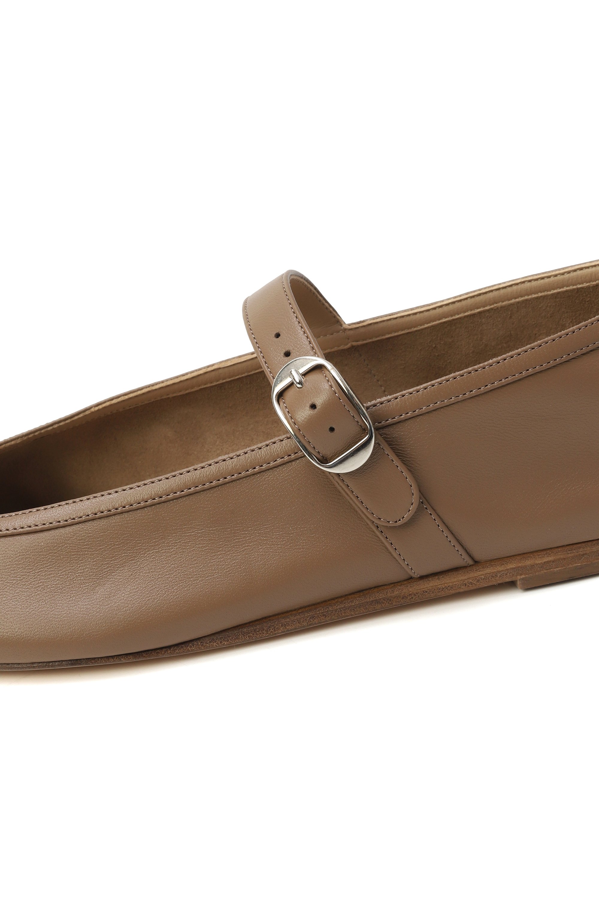 Кожаные балетки mary jane LE MONDE BERYL, арт. BMJ-LEA-TAU, фото 7