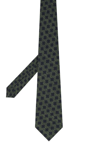 Галстук из шерсти и шелка KITON, арт. UCRVKLC05G53, фото 2