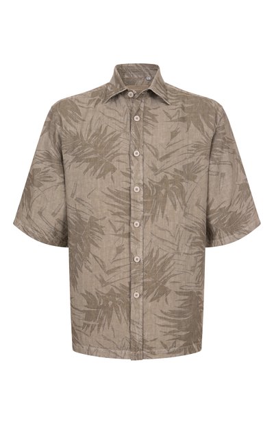 Мужская льняная рубашка INLINUM, арт. STEFAN0/TR0PICAL