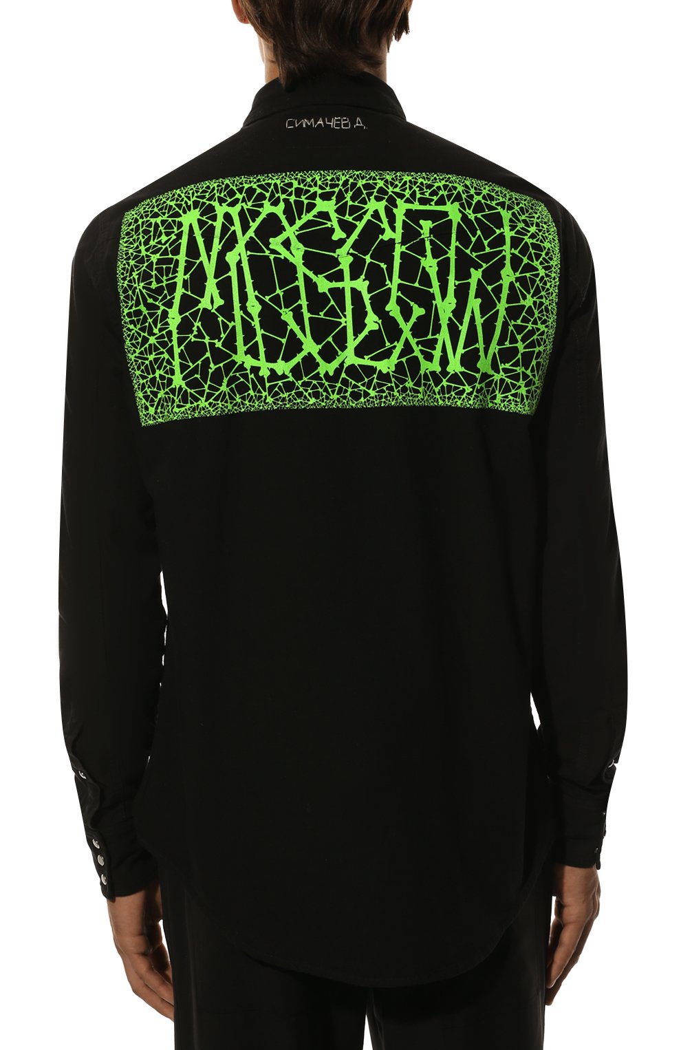 Хлопковая рубашка D.SIMACHEV, арт. ALD05012201/00011-00005, фото 4