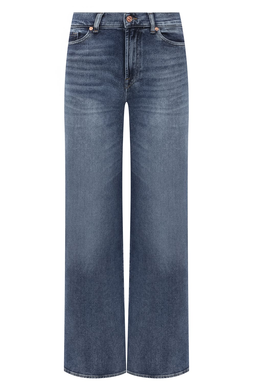 Джинсы 7 FOR ALL MANKIND голубого цвета по цене 25050 руб., арт. JSP01200LV, фото 1 Джинсы 7 FOR ALL MANKIND, арт. JSP01200LV, фото 1