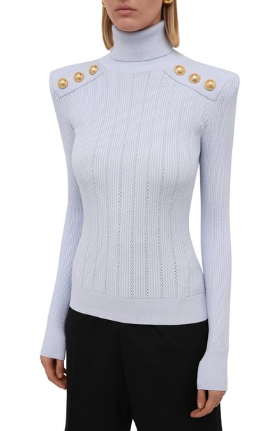Водолазка из вискозы BALMAIN, арт. WF1KH000/K211, фото 3