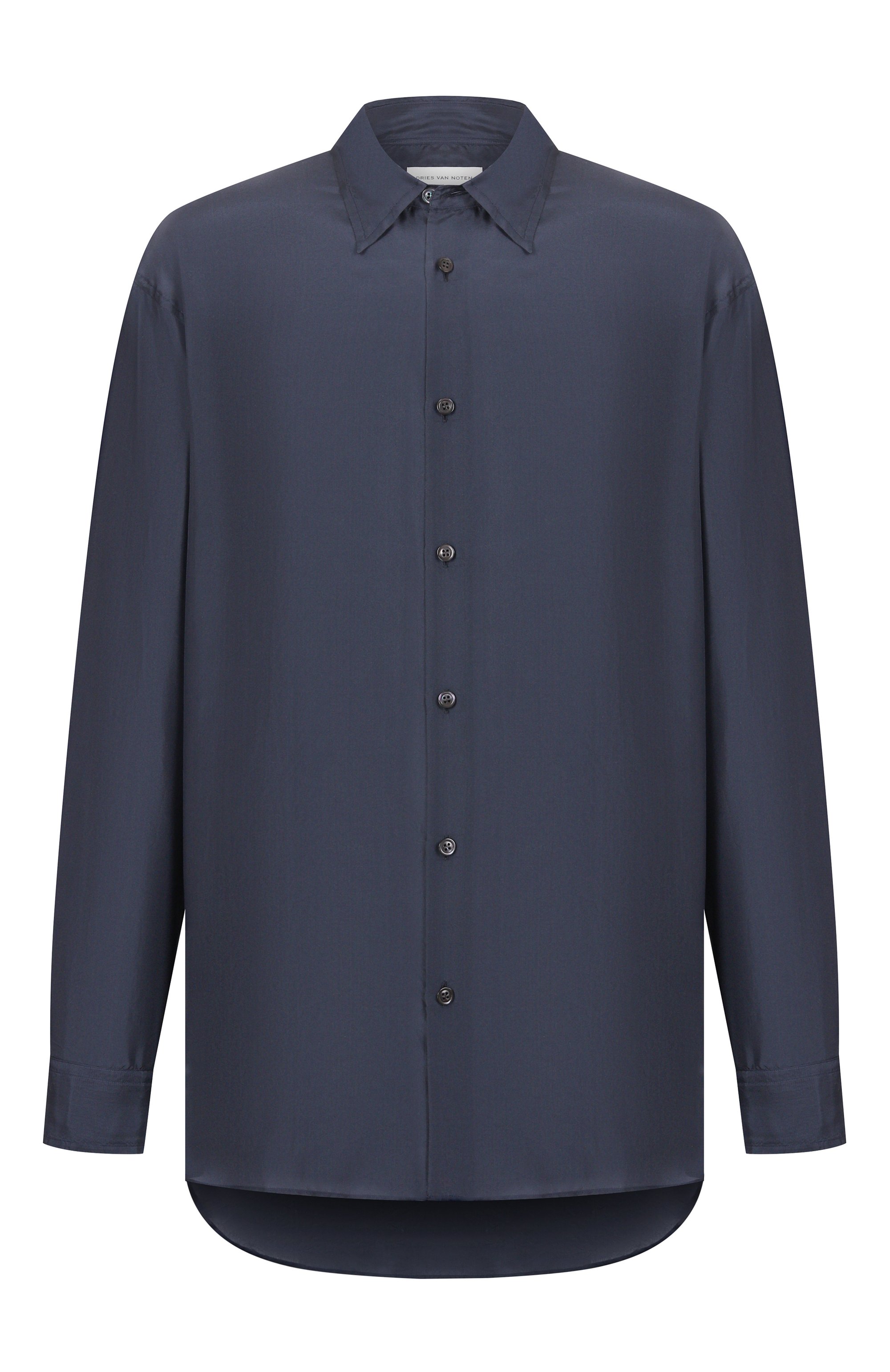Шелковая рубашка DRIES VAN NOTEN, арт. 251-020732-1198, фото 1
