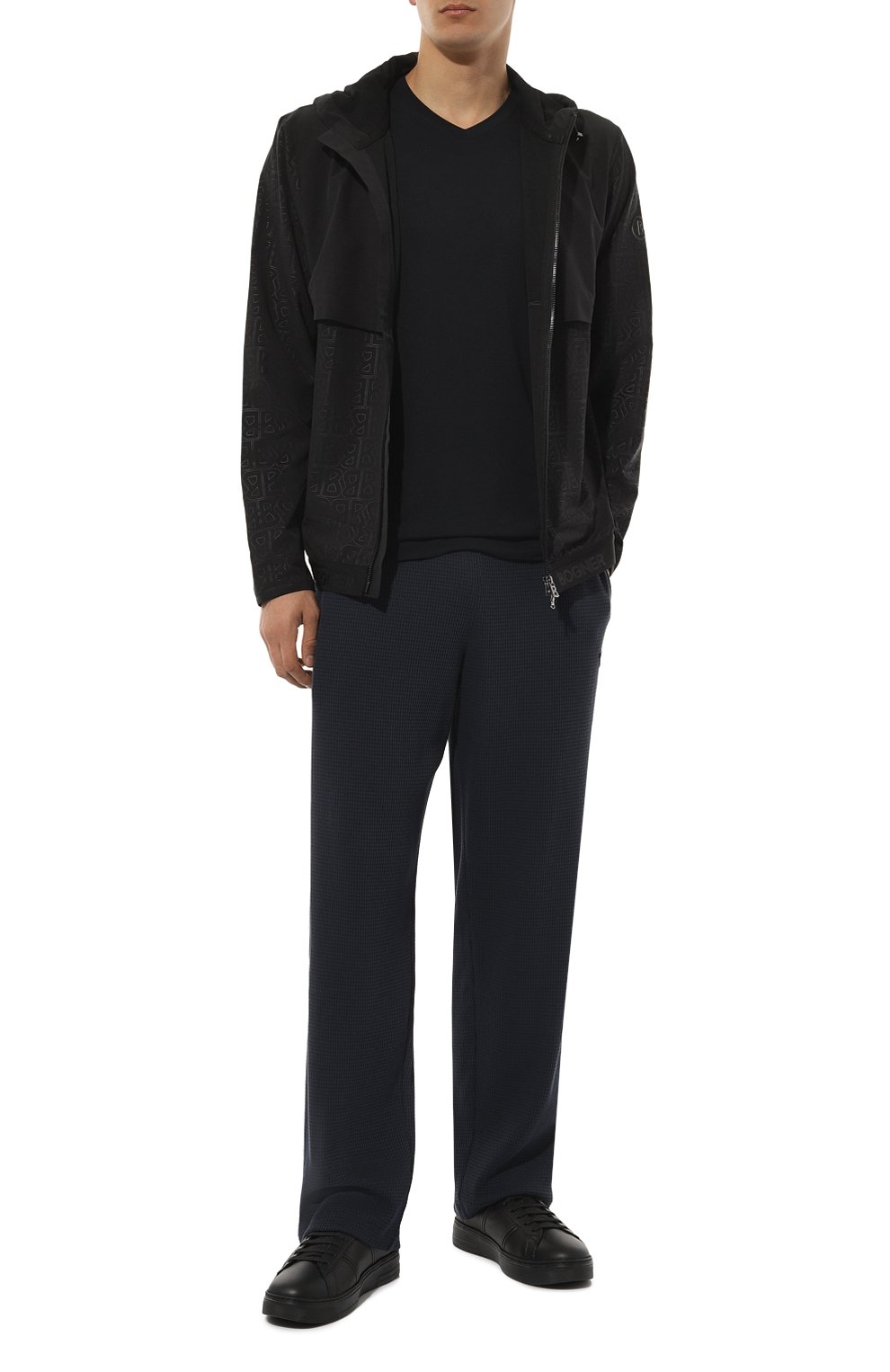 Кожаные кеды EMPORIO ARMANI, арт. X4X570/XN840, фото 2