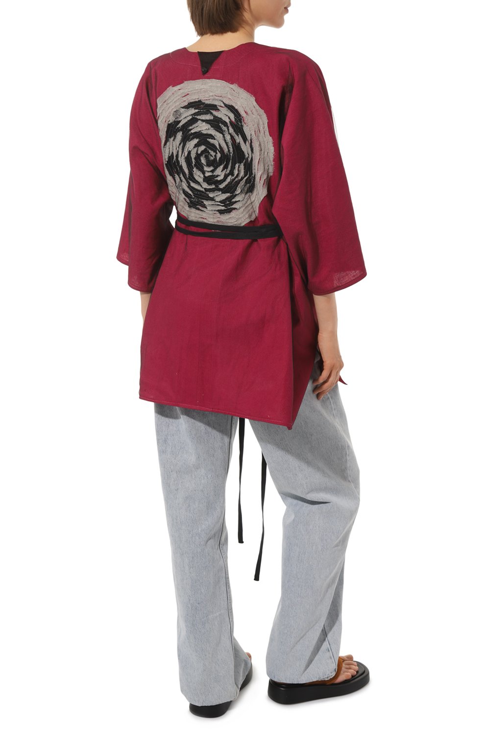 Жакет-кимоно изо льна и хлопка MIDGARD PARIS, арт. B4703, фото 4