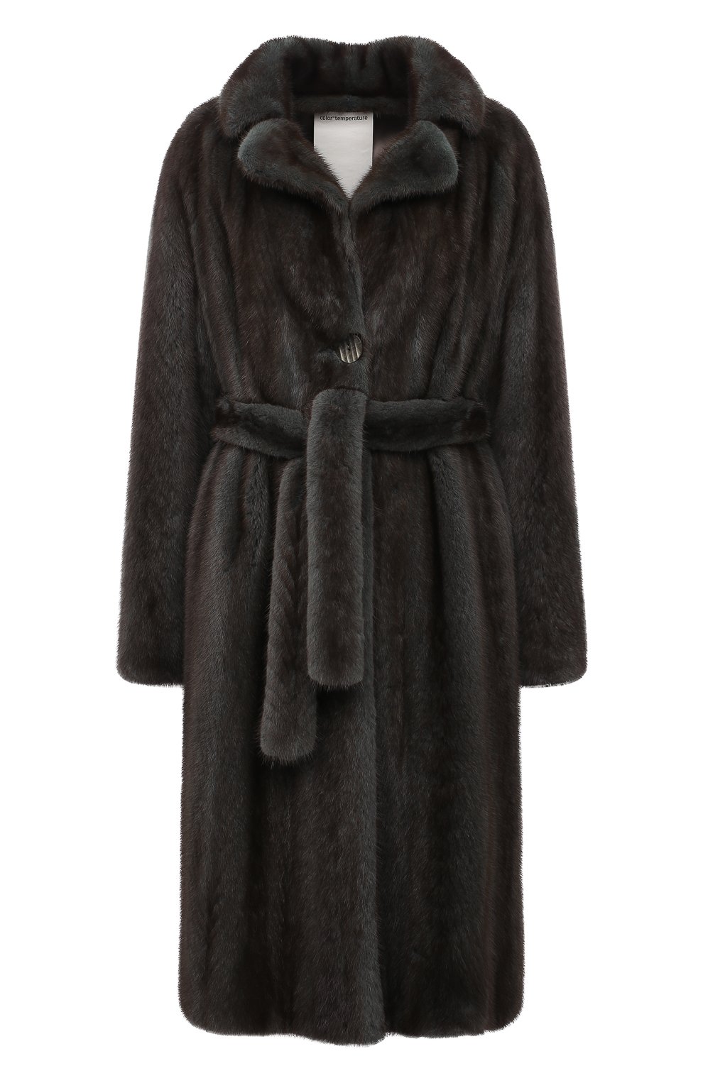 Шуба из меха норки COLOR TEMPERATURE, арт. fw18ct46, фото 1