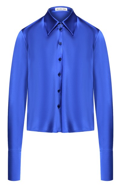 Женская атласная блузка BALENCIAGA, арт. 571094/TA021
