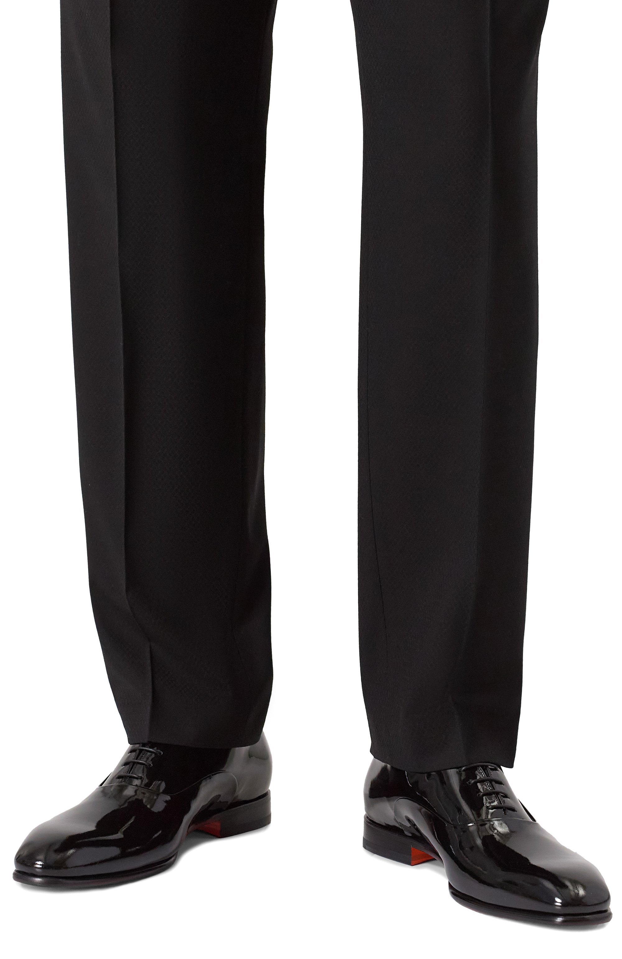 Кожаные оксфорды SANTONI, арт. MCAG18908BC3MVER, фото 3