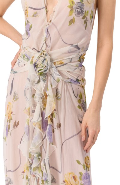 Шелковое платье BLUMARINE, арт. P522A647W, фото 5