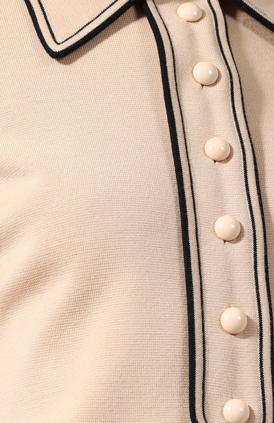 Шерстяной жакет с накладными карманами на пуговицах GUCCI, арт. 514525/X1576, фото 5