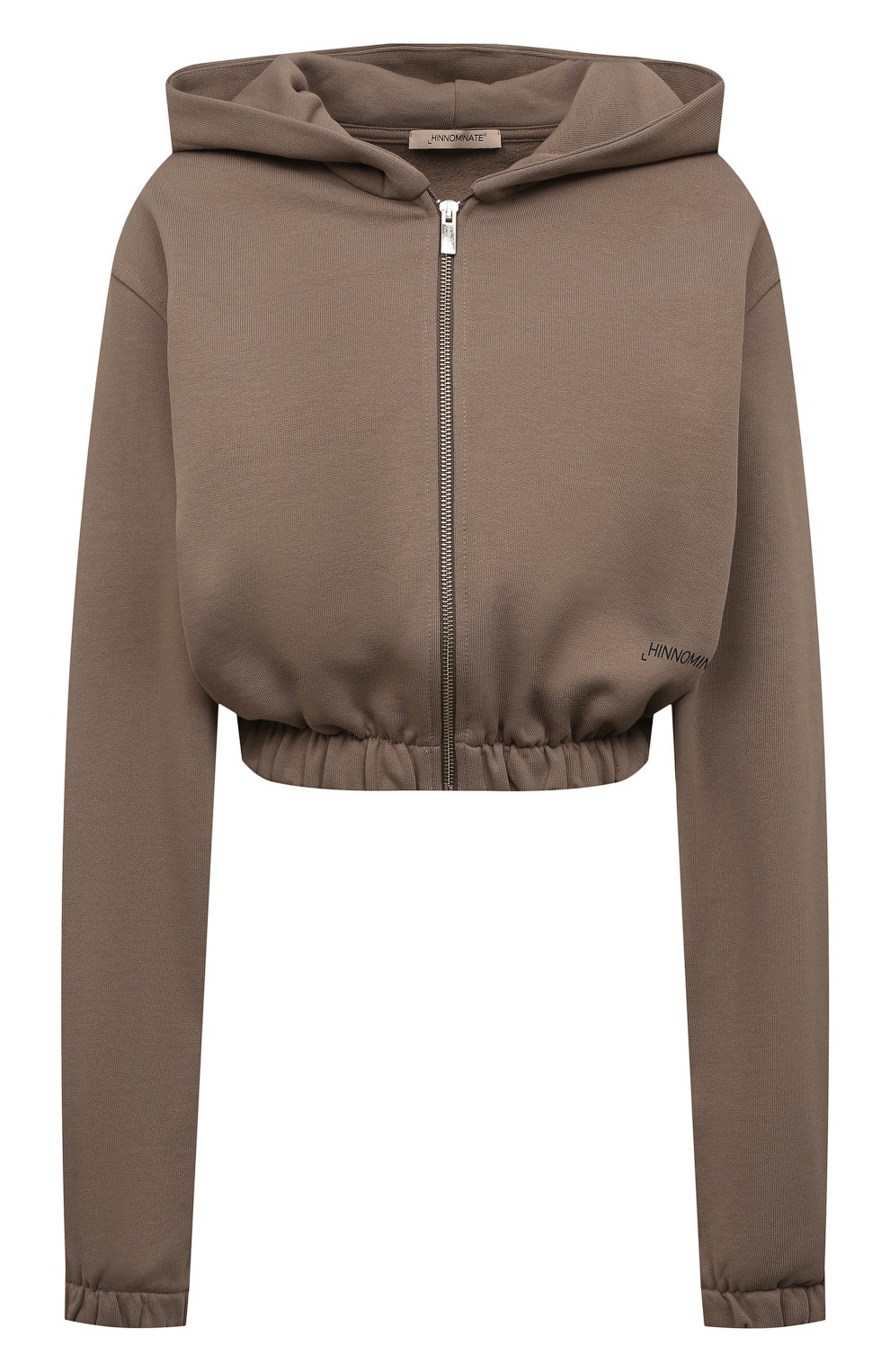 Хлопковая толстовка HINNOMINATE серого цвета по цене 15150 руб., арт. HDW2/HNW352, фото 1 Хлопковая толстовка HINNOMINATE, арт. HDW2/HNW352, фото 1