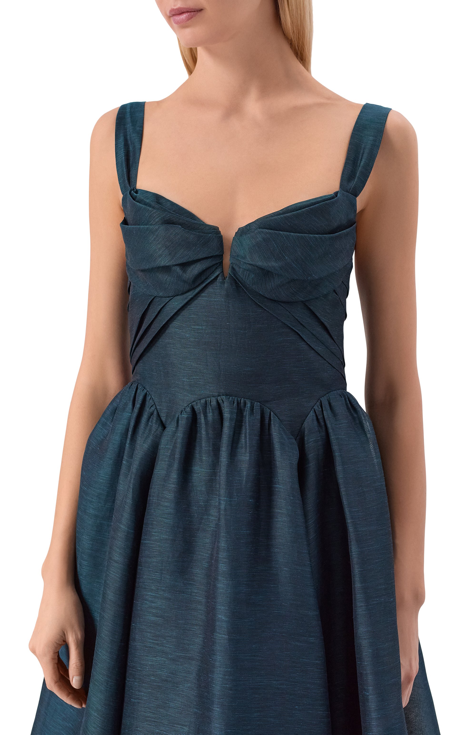 Платье изо льна и шелка ZIMMERMANN, арт. 6847DC261, фото 4