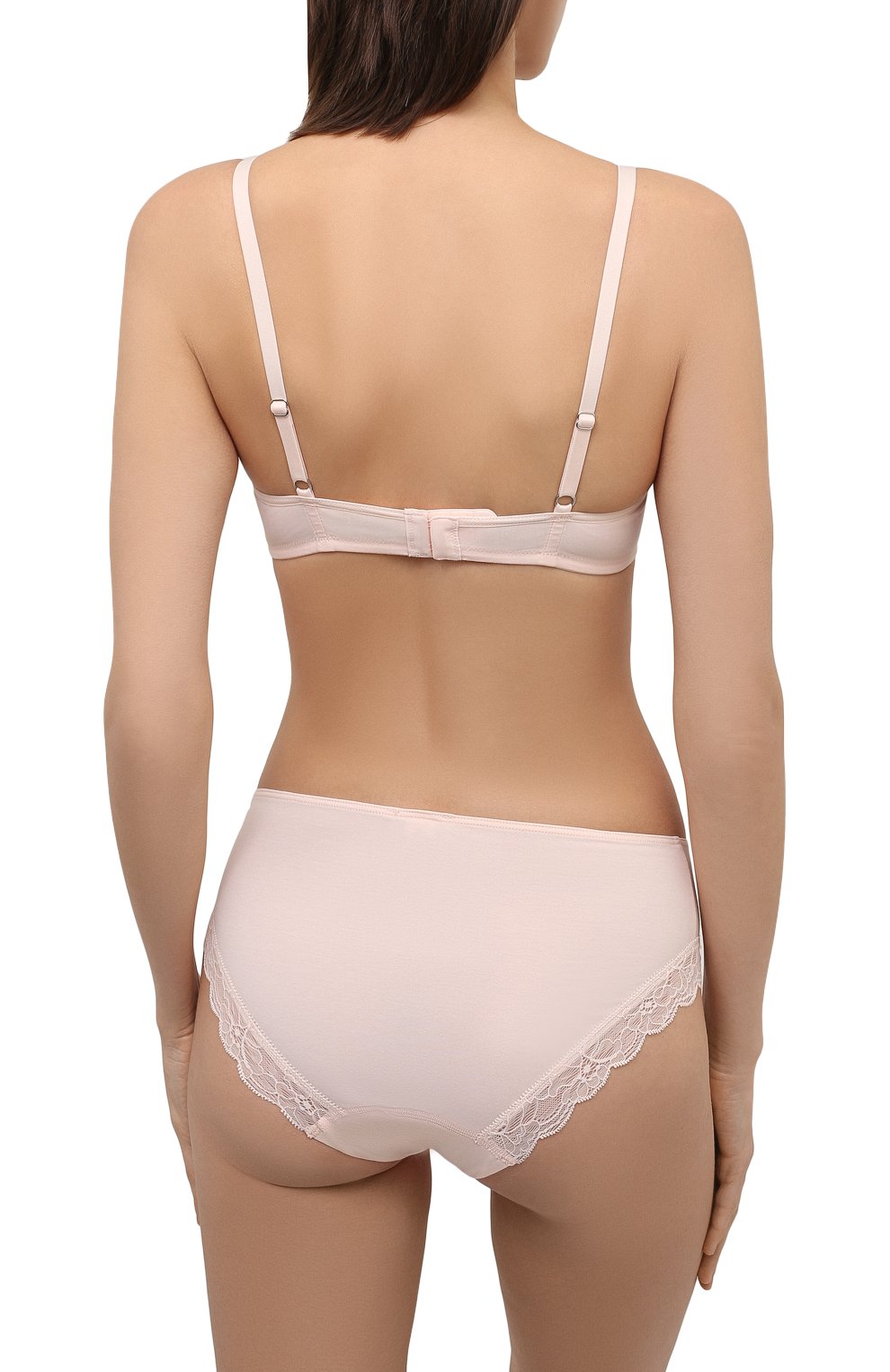 Бюстгальтер с плотной чашкой HANRO светло-бежевого цвета по цене 12600 руб., арт. 072432, фото 3 Бюстгальтер с плотной чашкой HANRO, арт. 072432, фото 3
