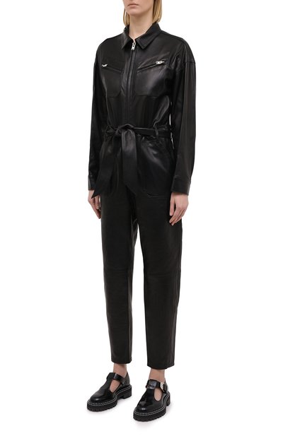 Кожаный комбинезон IRO, арт. WM28HUNDY, фото 3